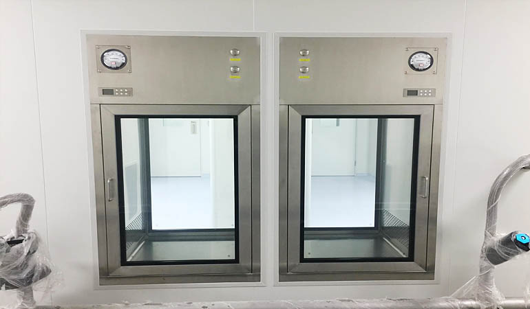 Caja de paso estática dinámica en funcionamiento