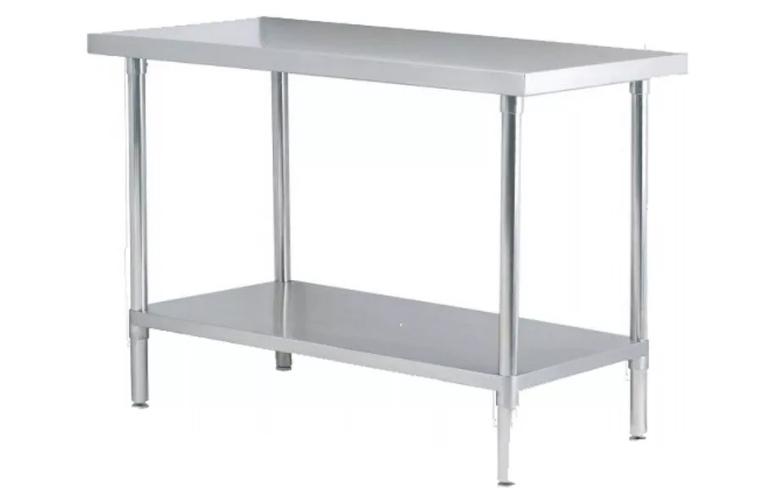 Mesa de acero inoxidable para sala limpia